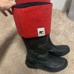 Sorel size 10 wellies rain boots
